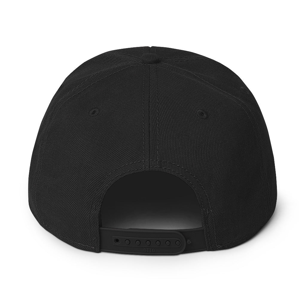 ASSD 60th Logo Adult Snapback Hat in Black | Autism Society San Diego