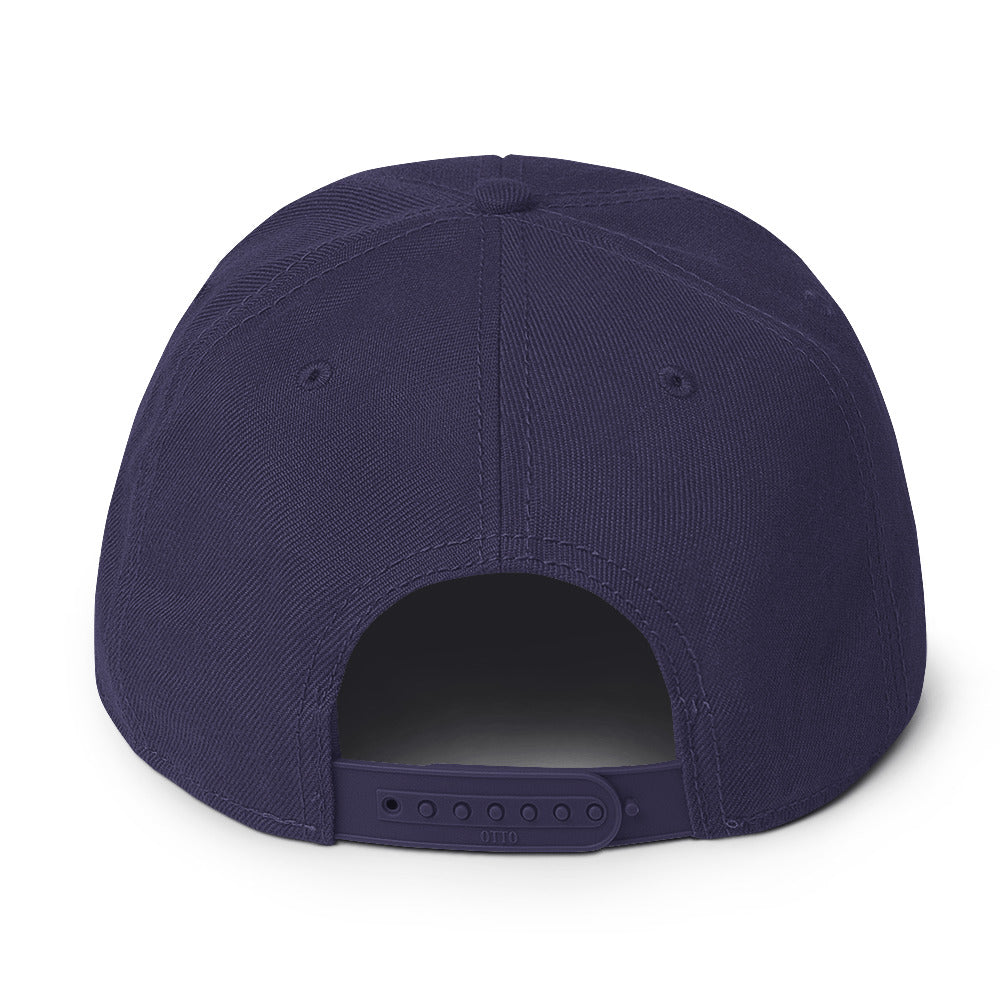 ASSD 60th Logo Adult Snapback Hat in Navy | Autism Society San Diego