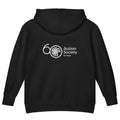ASSD 60th Logo Toddler Hoodie in Black | Autism Society San Diego