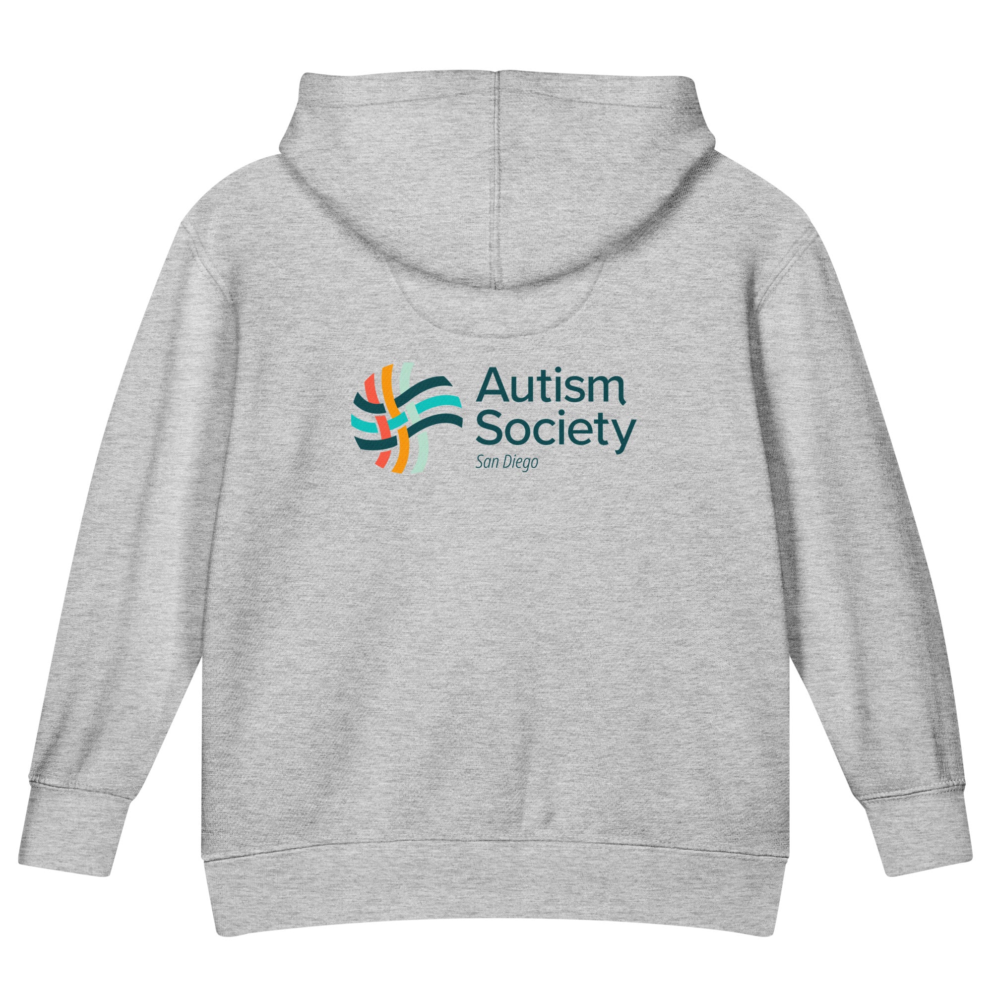Family Camp Toddler Hoodie in Heather | Autism Society San Diego