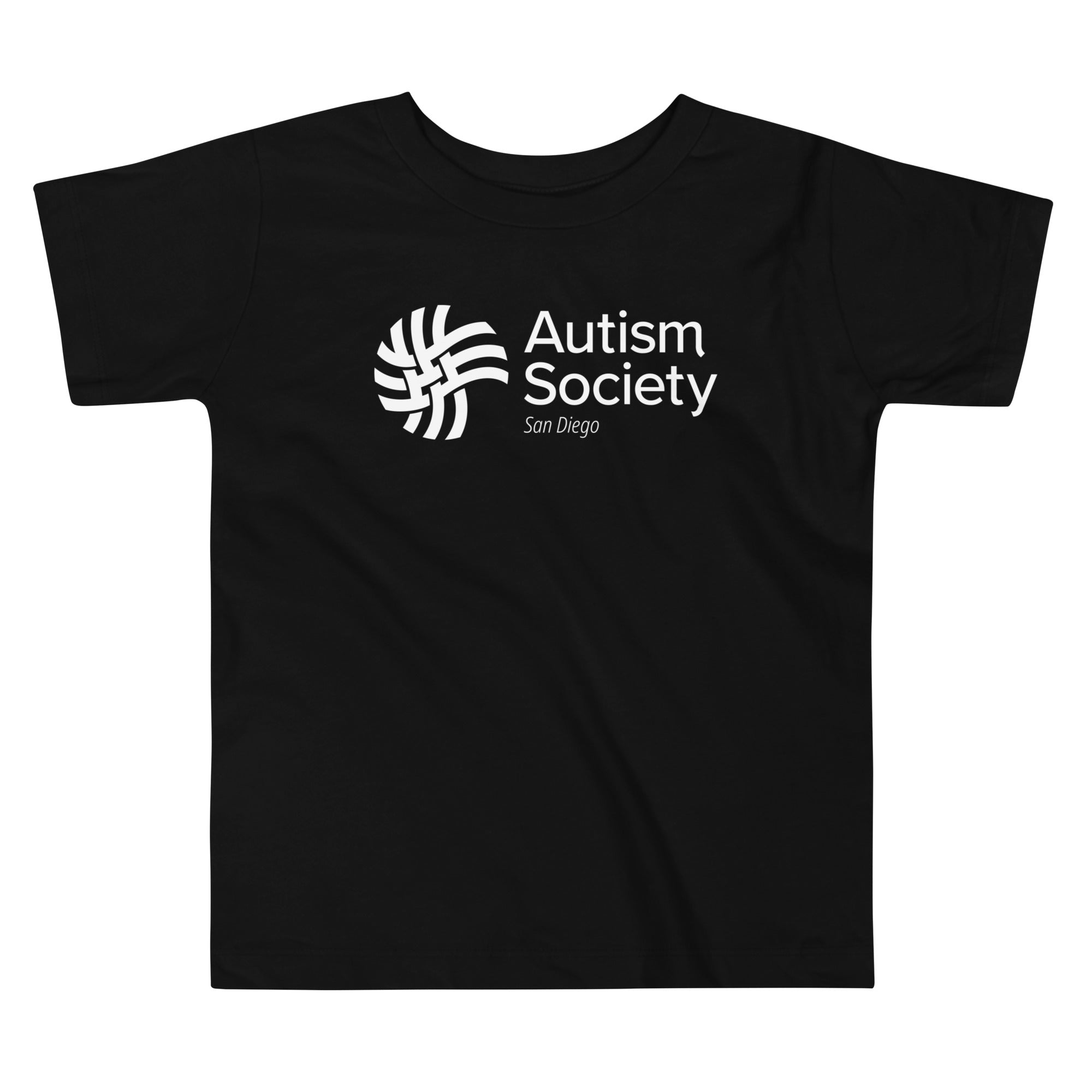 ASSD Essential Logo Toddler Tee in Black | Autism Society San Diego