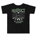Respect The Spectrum Toddler Tee in Black | Autism Society San Diego