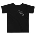 More Inclusive Friends Please Toddler Tee in Black | Autism Society San Diego