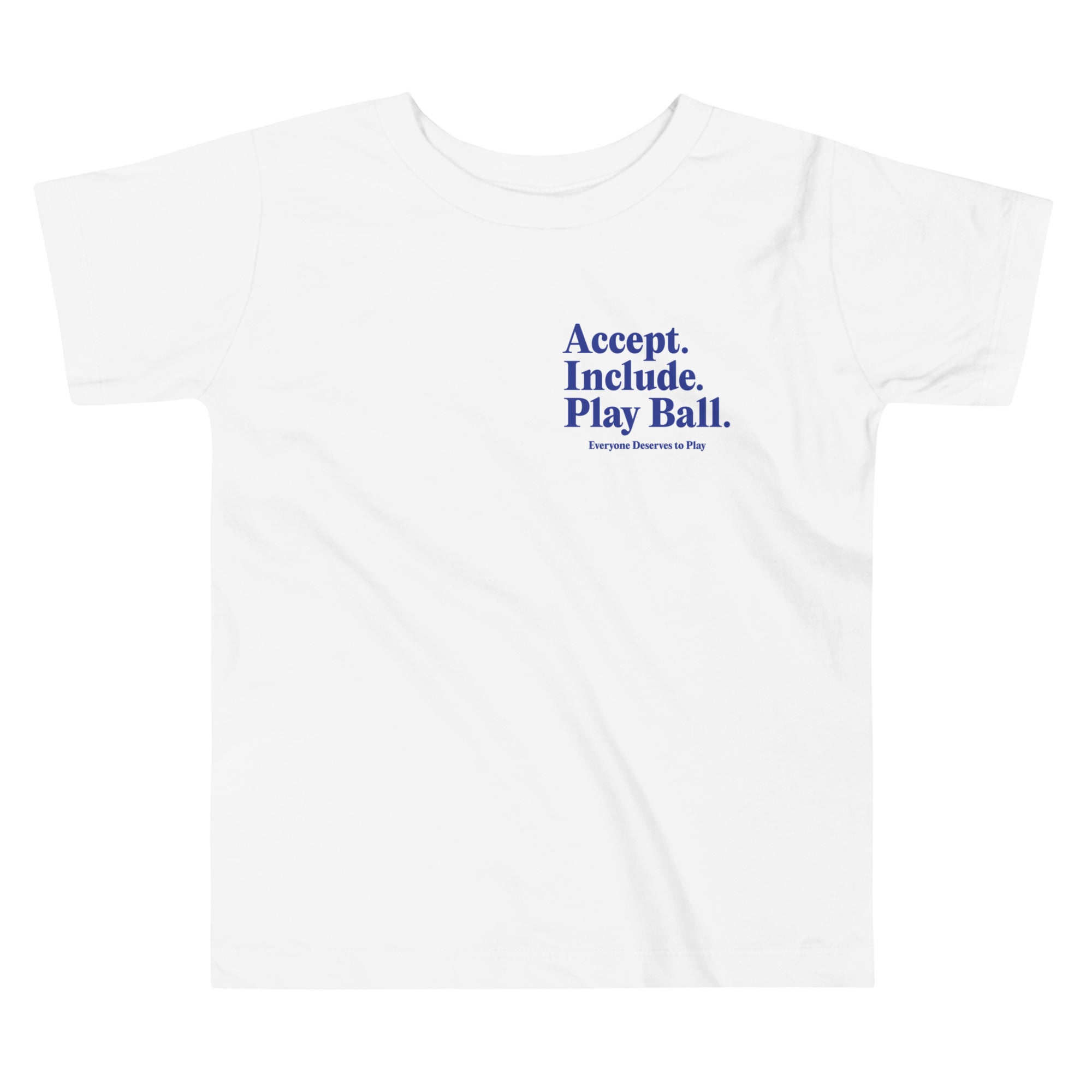 Real Friends Stadium Toddler Tee in White | Autism Society San Diego
