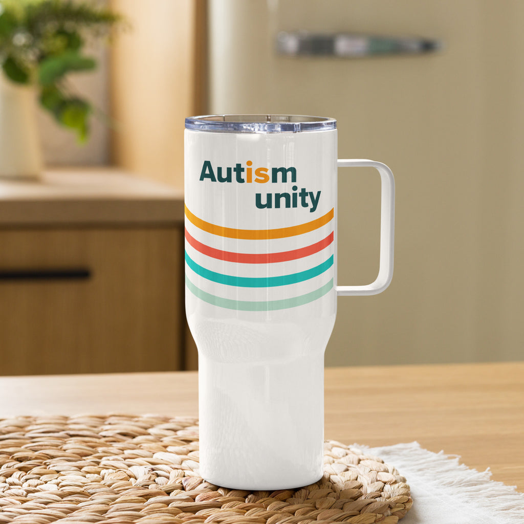 Autism Is Unity Travel Mug 25oz | Autism Society San Diego