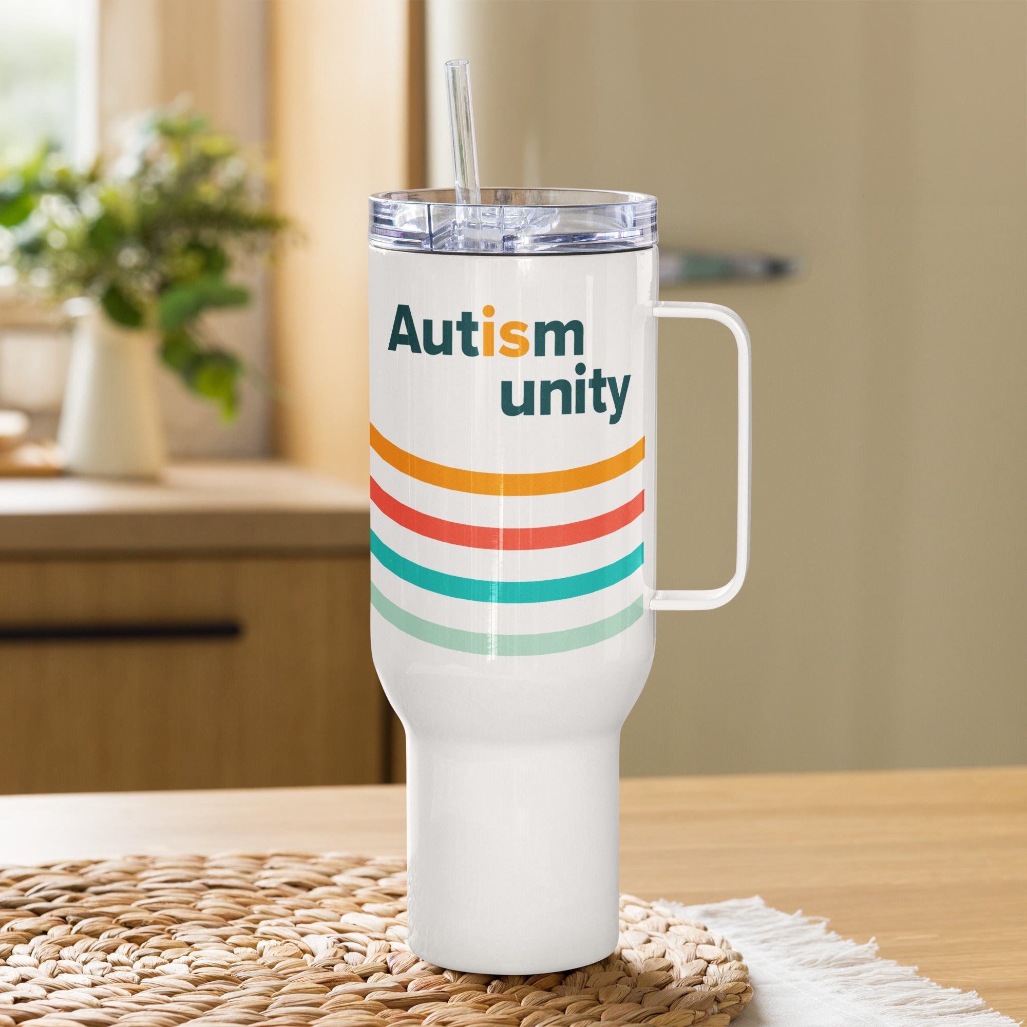 Autism Is Unity Travel Mug 40oz | Autism Society San Diego