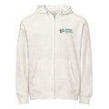 Family Camp Zip Up Hoodie in Oatmeal Heather | Autism Society San Diego