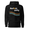 Autism Is Unity Unisex Hoodie in Black | Autism Society San Diego