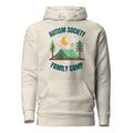 Family Camp Unisex Hoodie in Oatmeal Heather | Autism Society San Diego
