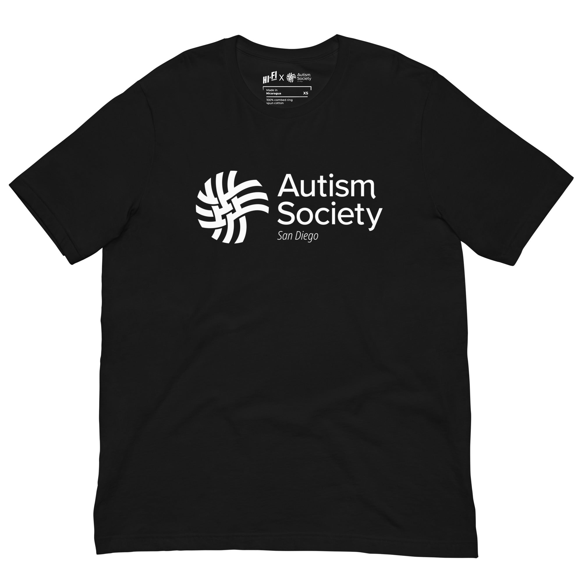 ASSD Essential Logo Tee in Black | Autism Society San Diego