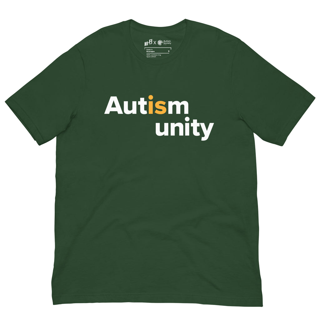 Autism Is Unity Tee in Forest | Autism Society San Diego