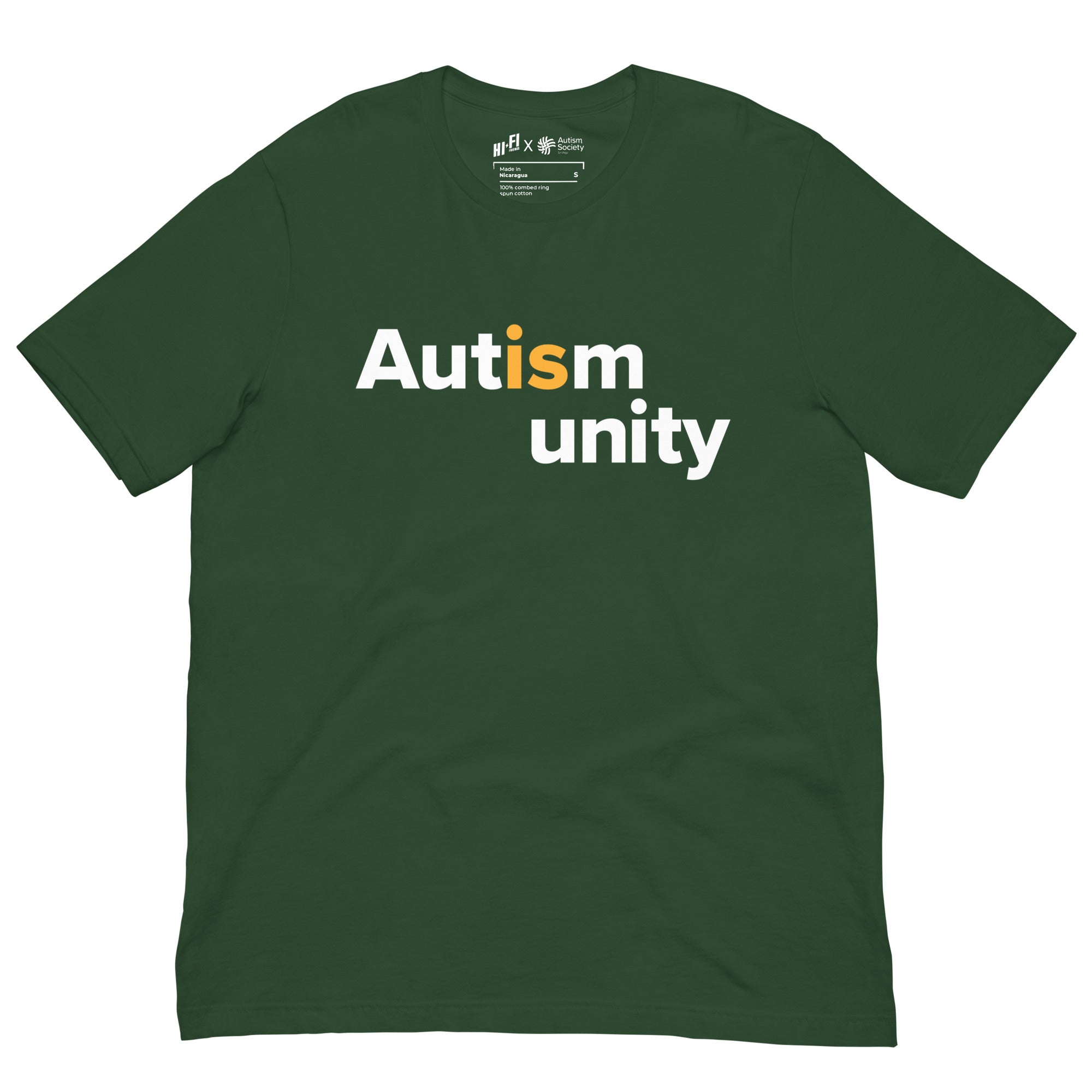 Autism Is Unity Tee in Forest | Autism Society San Diego