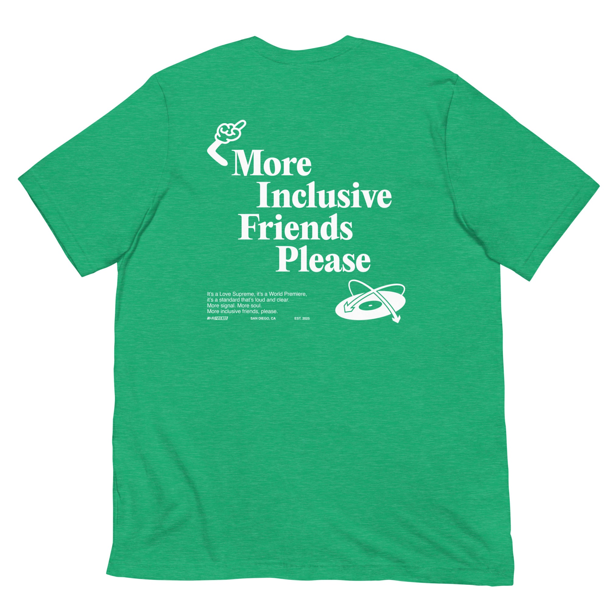 More Inclusive Friends Please Tee in Heather Kelly | Autism Society San Diego