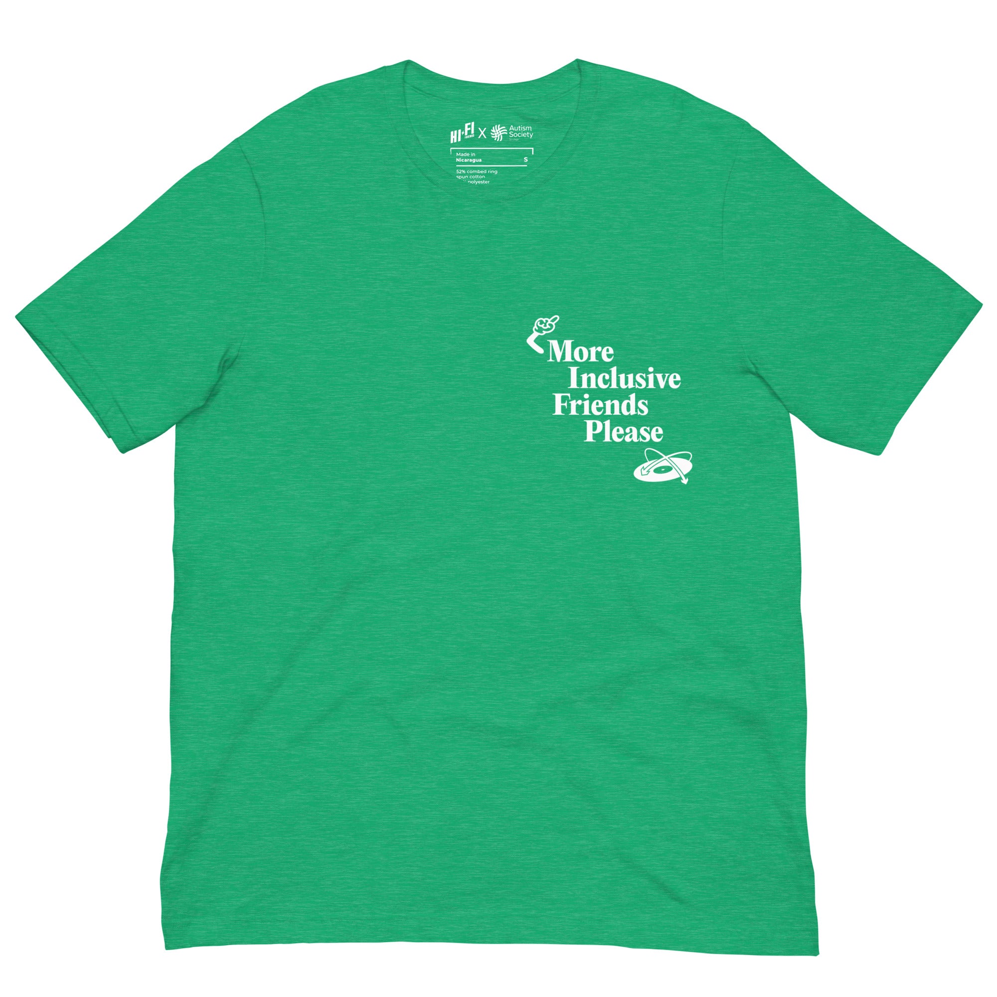 More Inclusive Friends Please Tee in Heather Kelly | Autism Society San Diego