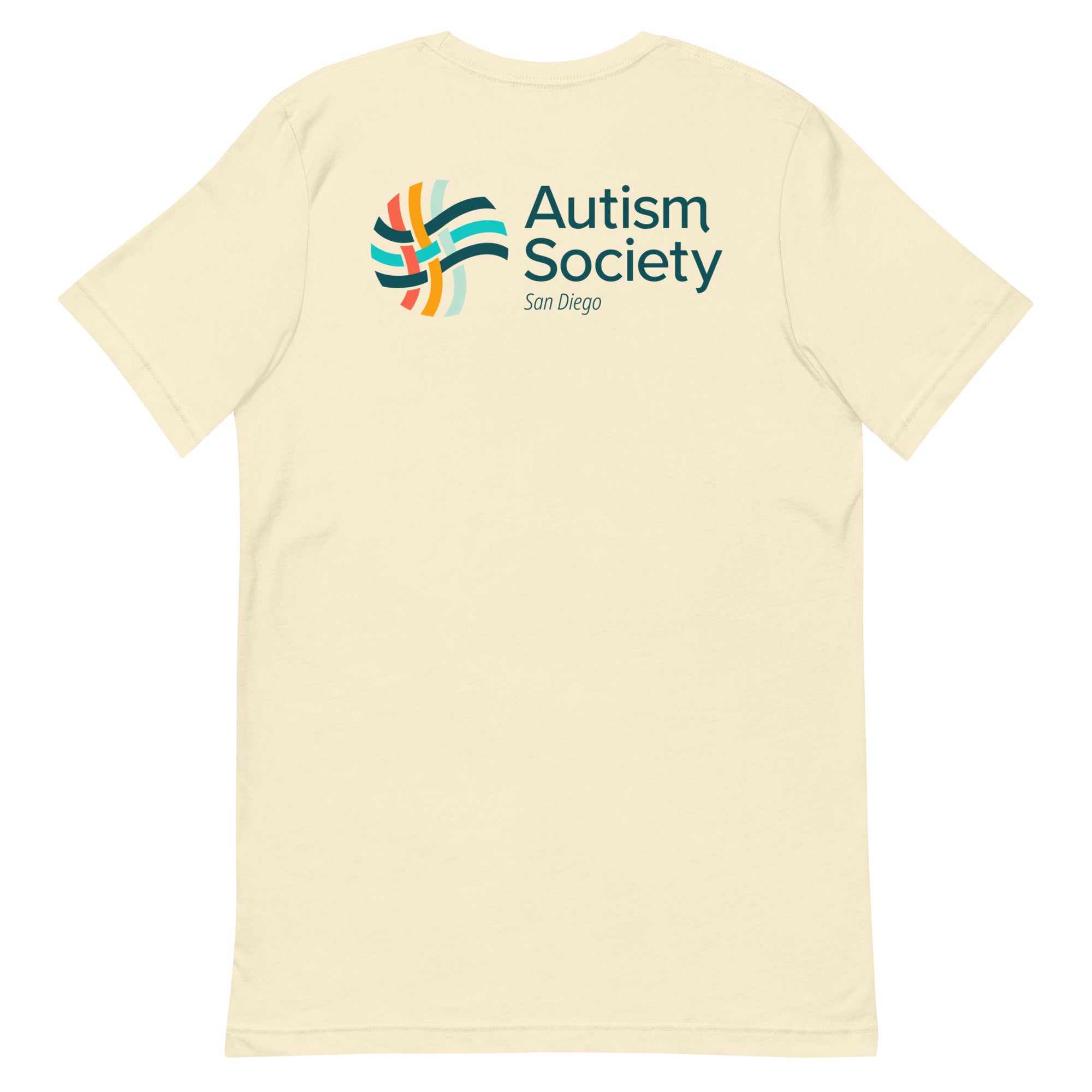 Family Camp Tee in Natural | Autism Society San Diego