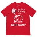 Surf Camp Tee in Red | Autism Society San Diego