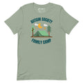 Family Camp Tee in Sage | Autism Society San Diego