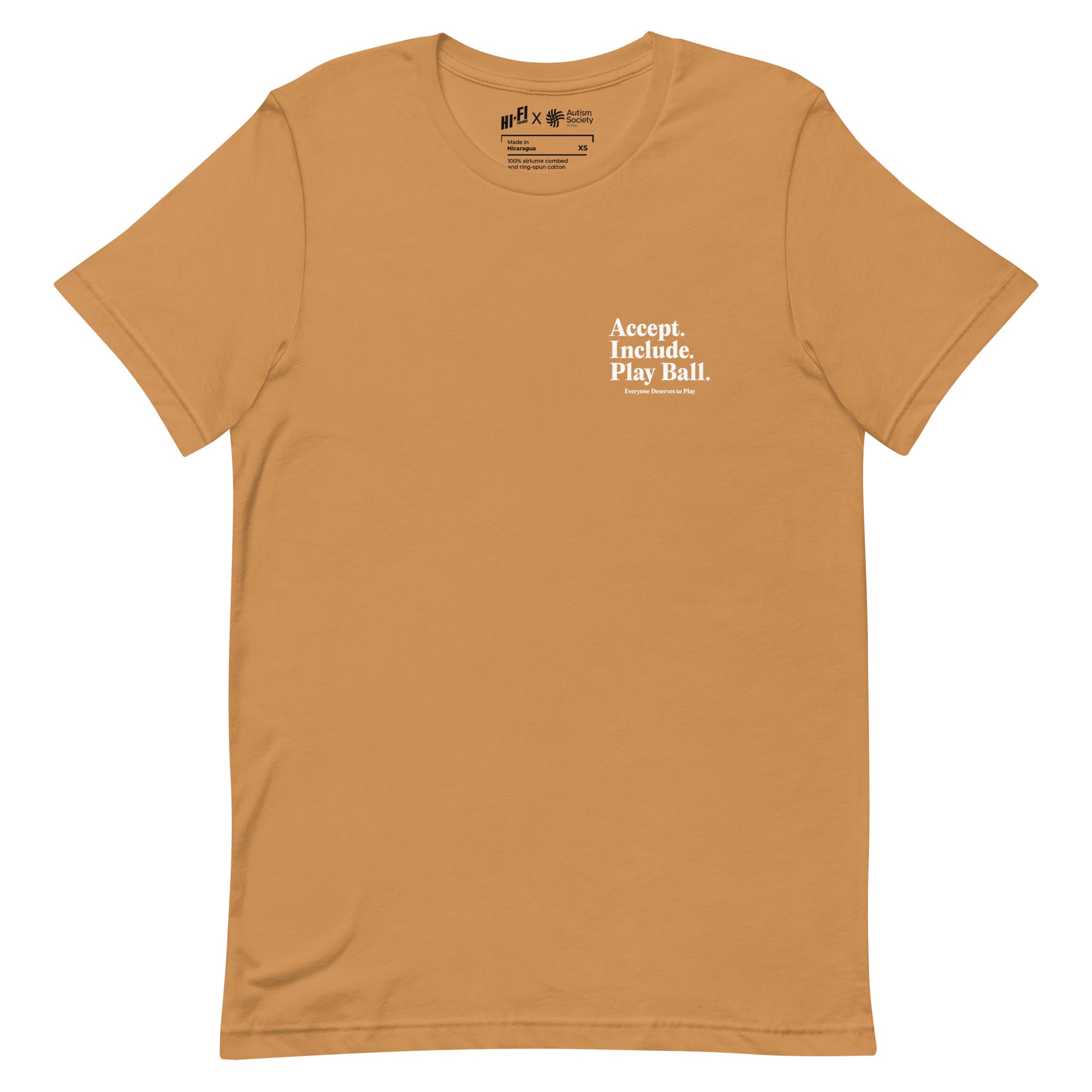 Real Friends Stadium Tee in Toast | Autism Society San Diego