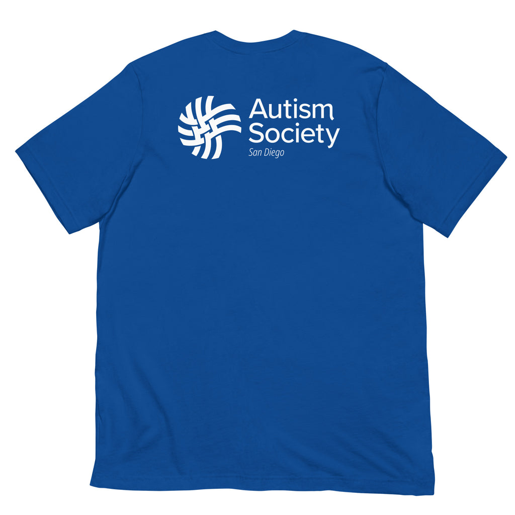 Camp I Can Tee in True Royal | Autism Society San Diego