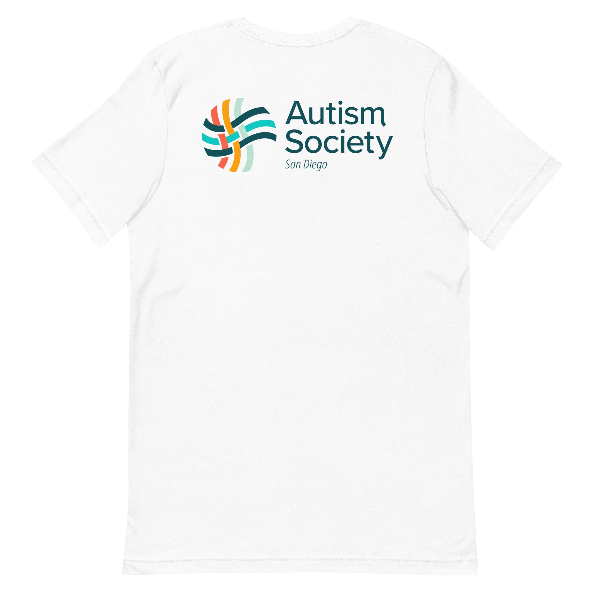 Family Camp Tee in White | Autism Society San Diego