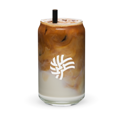 ASSD Essential Logo Can-Shaped Glass | Autism Society San Diego