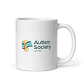 ASSD Essential Logo White Mug 11oz | Autism Society San Diego