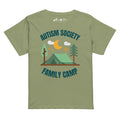 Family Camp Women's High-Waisted Tee in Artichoke | Autism Society San Diego