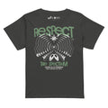 Respect The Spectrum Women's High-Waisted Tee in Vintage Black | Autism Society San Diego