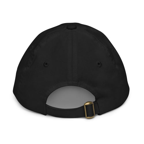 ASSD 60th Logo Youth Baseball Cap in Black | Autism Society San Diego