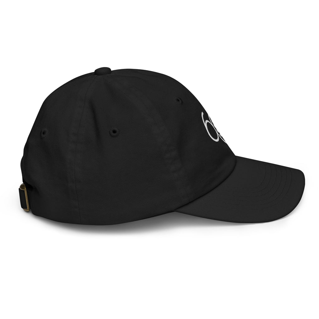 ASSD 60th Logo Youth Baseball Cap in Black | Autism Society San Diego