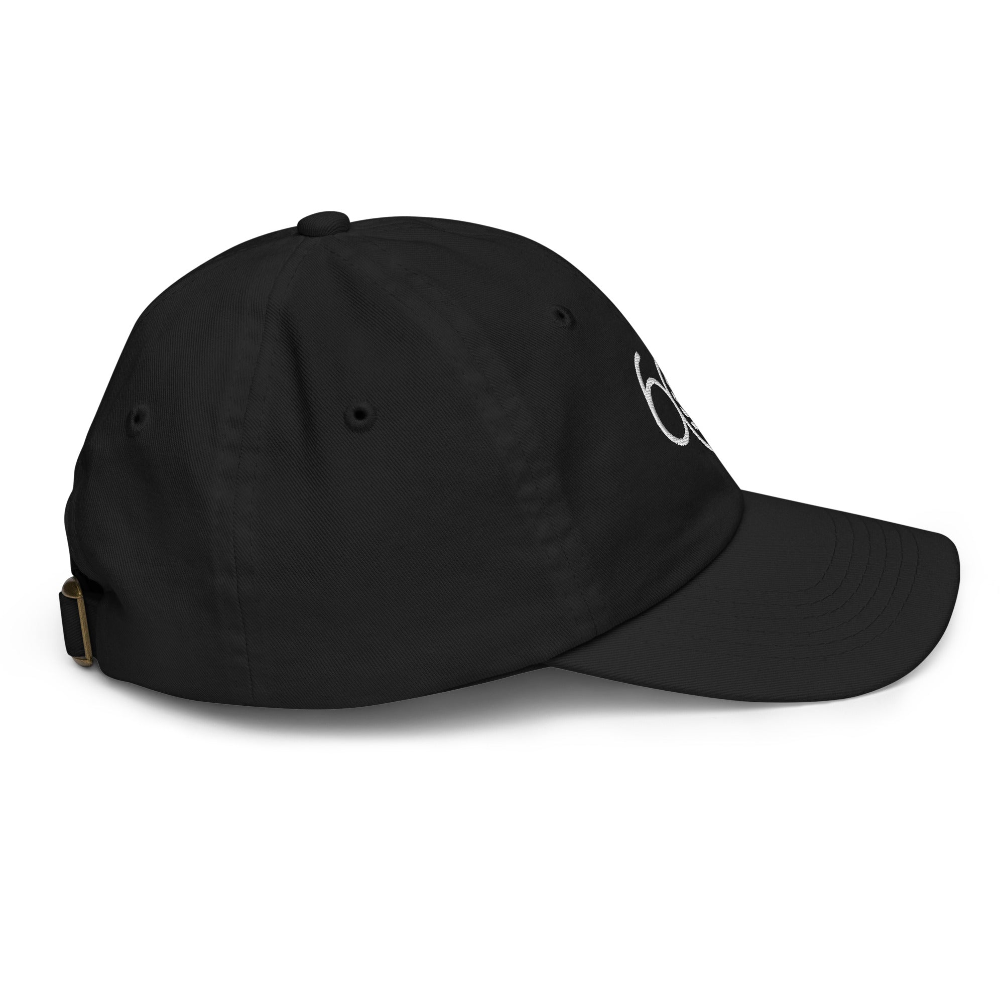 ASSD 60th Logo Youth Baseball Cap in Black | Autism Society San Diego