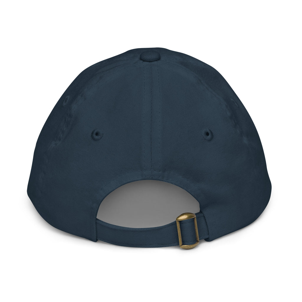 ASSD 60th Logo Youth Baseball Cap in Navy | Autism Society San Diego