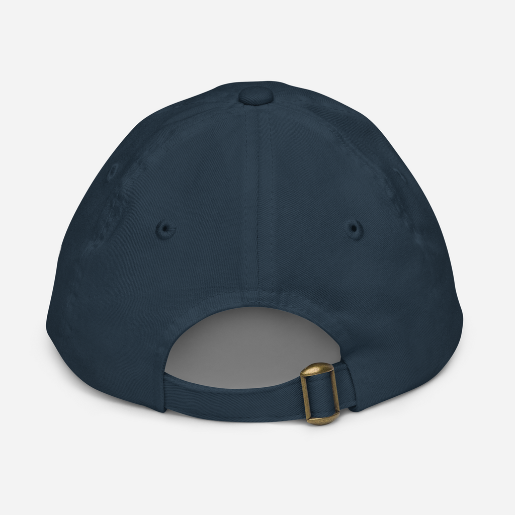 ASSD Essential Logo Youth Baseball Cap in Navy | Autism Society San Diego