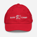 Surf Camp Youth Baseball Cap in Red | Autism Society San Diego