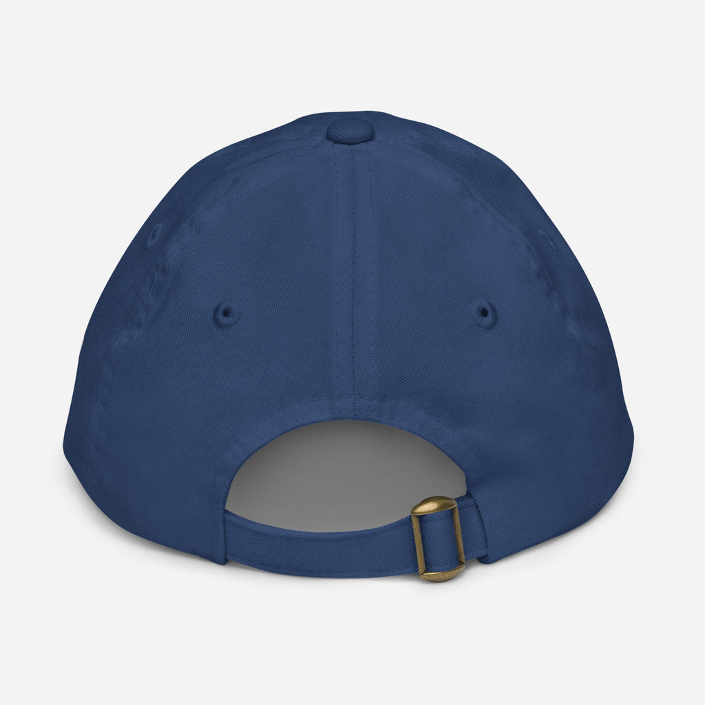 Camp I Can Youth Baseball Cap in Royal | Autism Society San Diego