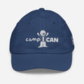 Camp I Can Youth Baseball Cap in Royal | Autism Society San Diego