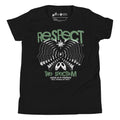 Respect The Spectrum Youth Tee in Black | Autism Society San Diego